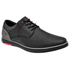 Negro Total Zapato casual para hombre negro gris