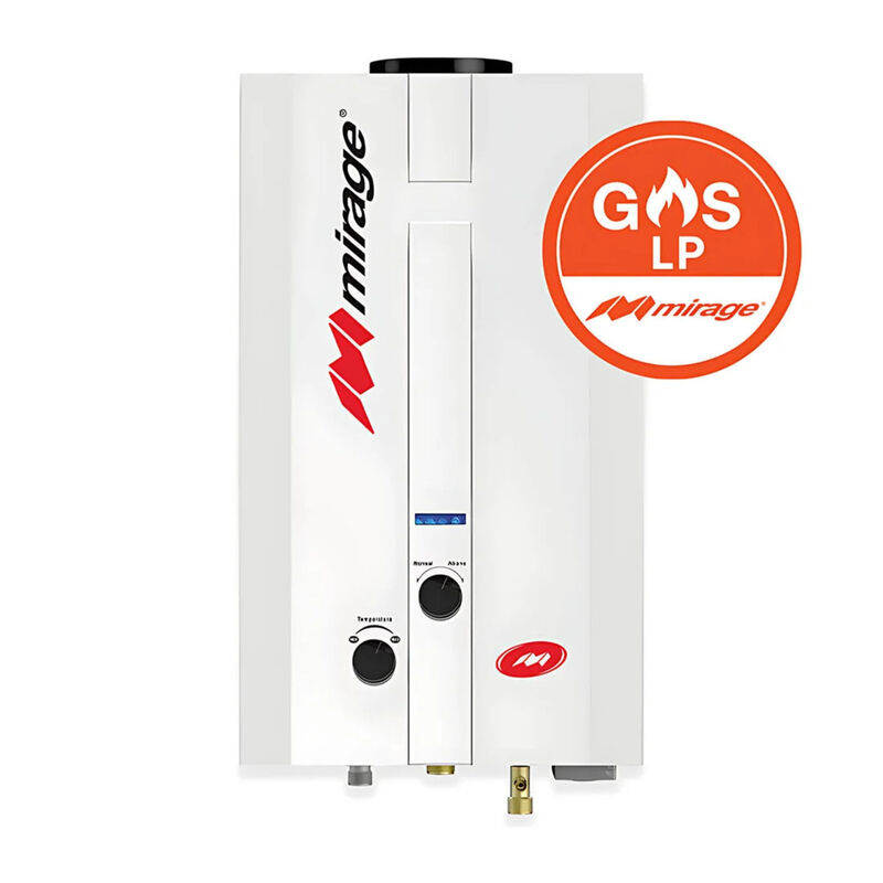 Calentador Paso Gas Lp 1 Servicio Encendido Aut... image number null