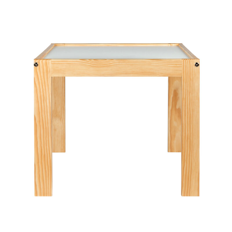 Mesa Infantil de Madera Estilo Nórdico-Blanco image number null