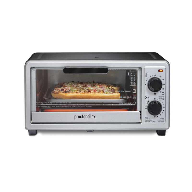 Horno Tostador Proctor Silex 4 Rebanadas Plata ... image number null