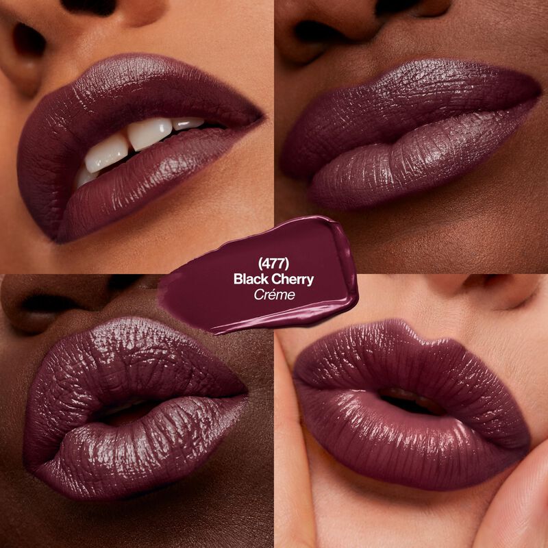 L&aacute;piz Labial Revlon Super Lustrous 477 Black Ch... image number null