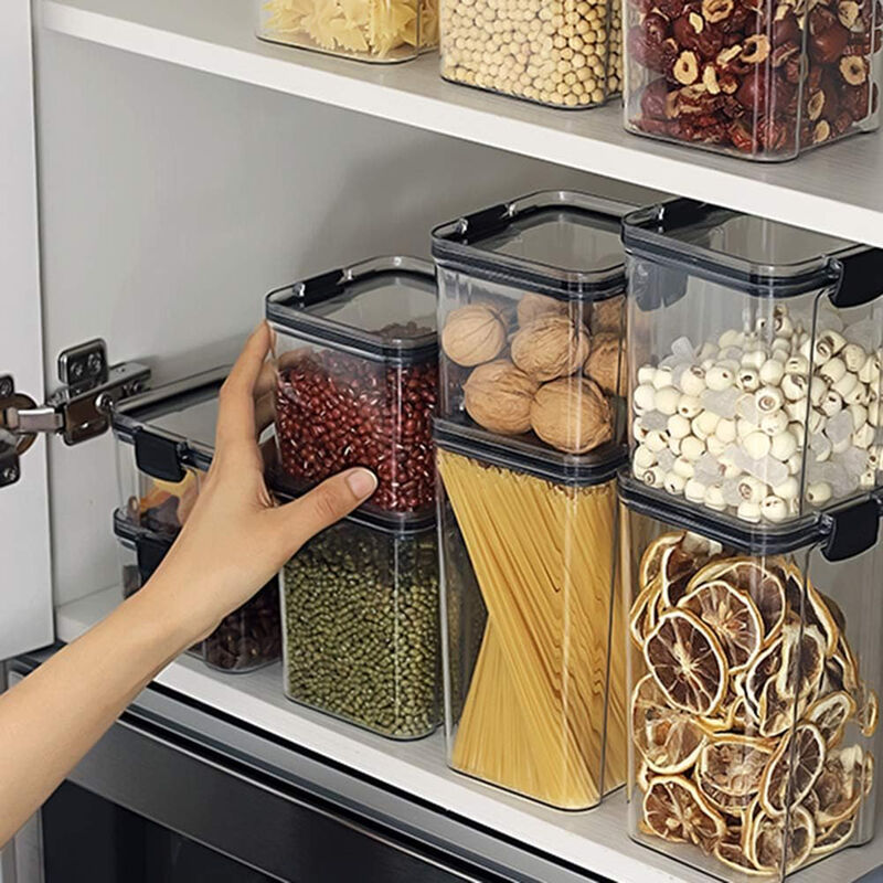 3 Recipientes Herm&eacute;ticos para Almacenar Comida ... image number null