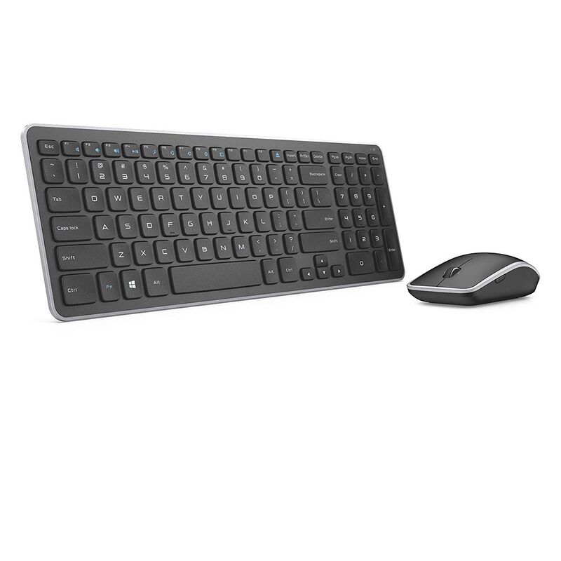 Combo Teclado/rat&oacute;n Dell Km714 Inal&aacute;mbrico Negr... image number null