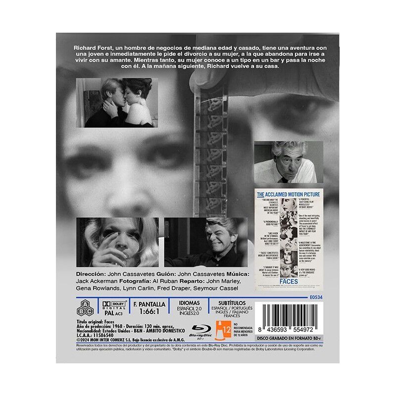 Rostros [blu-ray.] (1968) Faces image number null