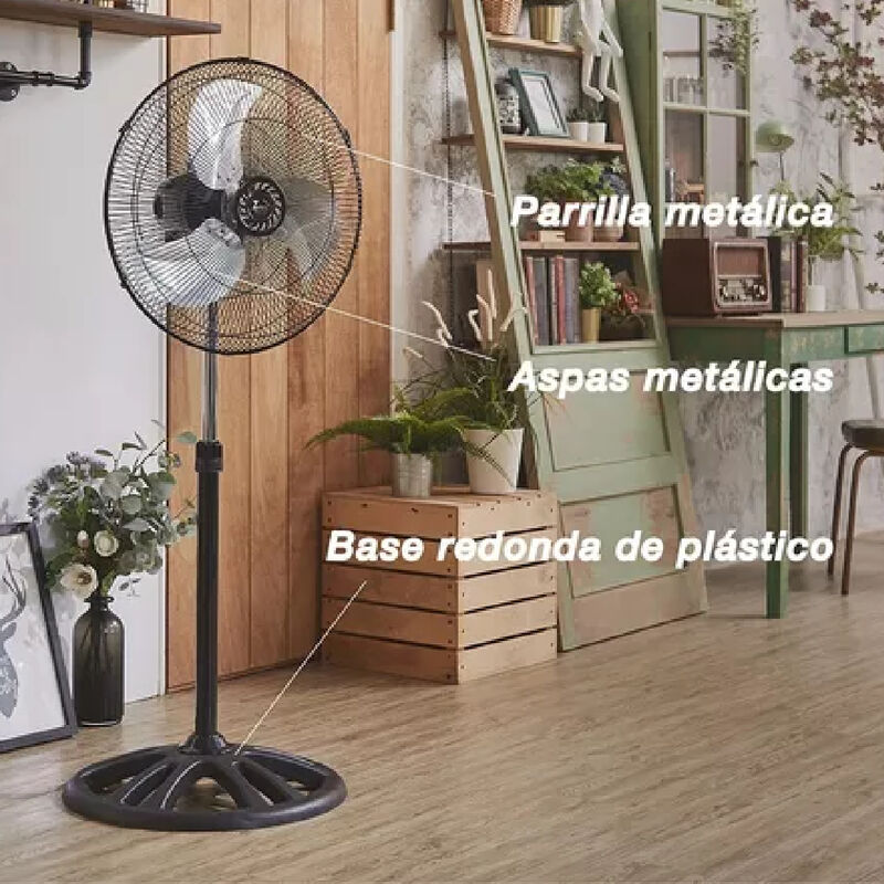 Ventilador Pedestal Industrial Z Fan 18 Pulgada... image number null