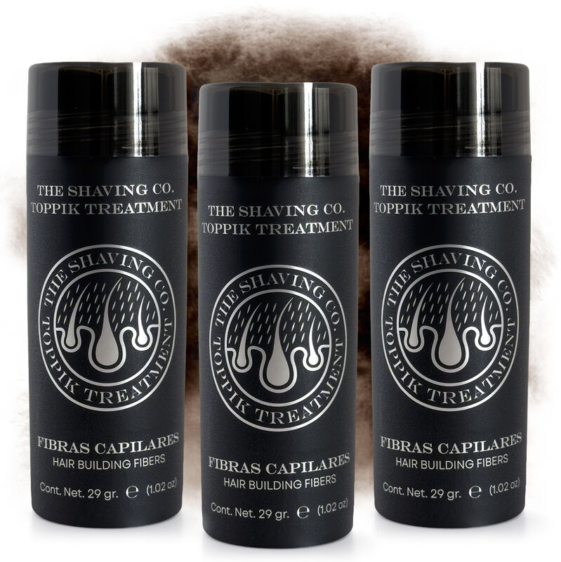 KIT X 3 FIBRAS CAPILARES THE SHAVING CO TOPPIK ... image number null