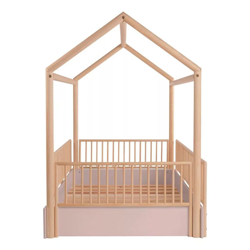 Cama Casa Montessori de Madera - Individual Dud... image number null