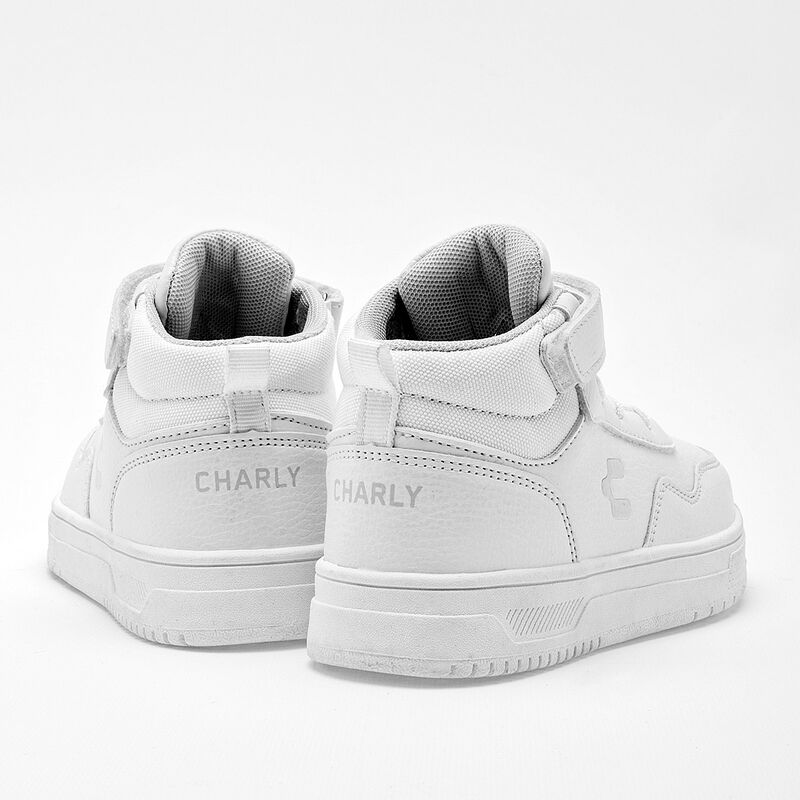 Charly Tenis Urbano Para Ni&ntilde;o Blanco Cod 127469... image number null