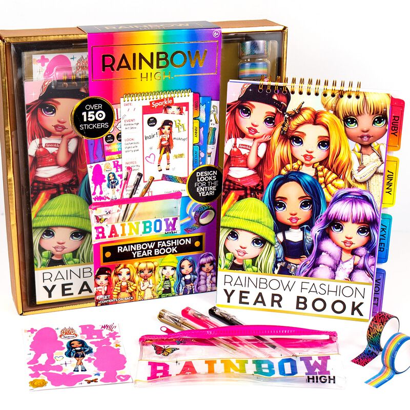 Fashion Runway Rainbow High Con 6 Mu&ntilde;ecas Troqu... image number null