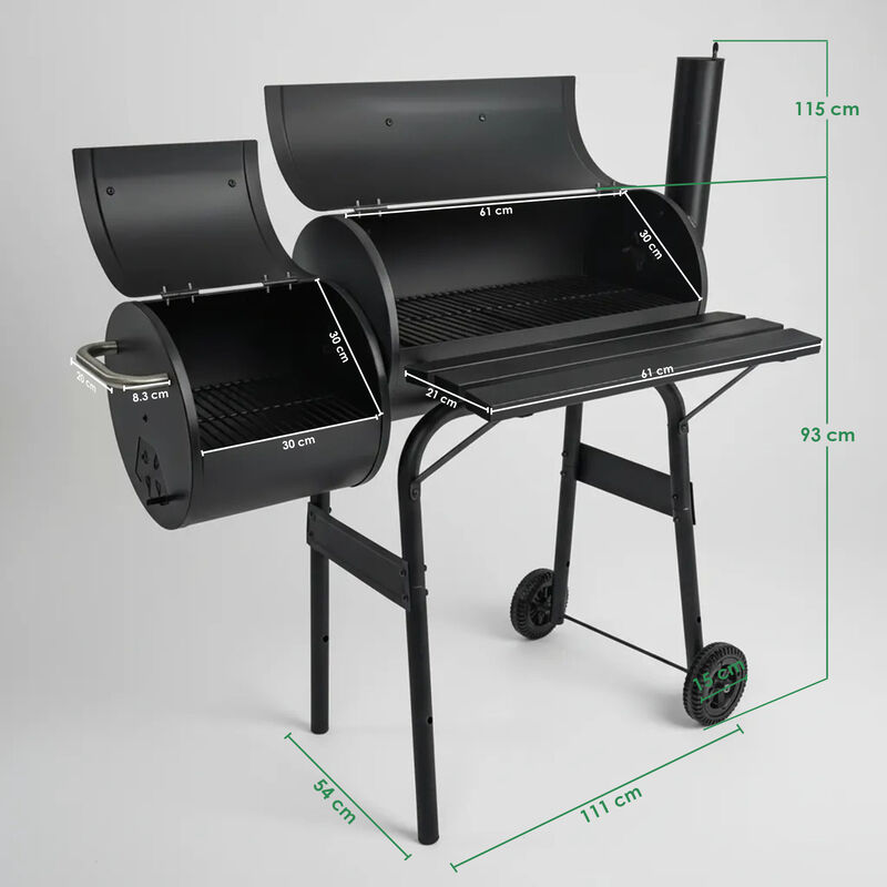 Asador con Ahumador Aquila Hierro 44 pulgadas O... image number null