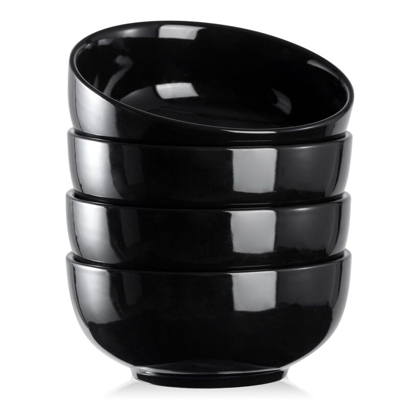 Juego de 4 Taz&oacute;nes Negros Dowan 625 ml image number null