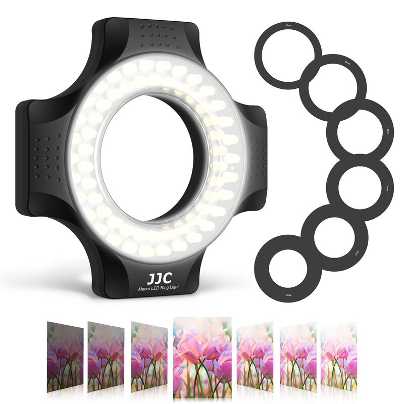 Luz De Anillo Macro Jjc Para Lente Macro R&eacute;flex... image number null