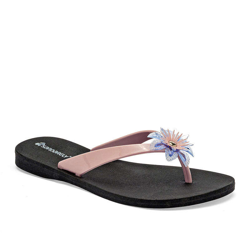 Sandarely sandalia piso para mujer rosa cod 141... image number null