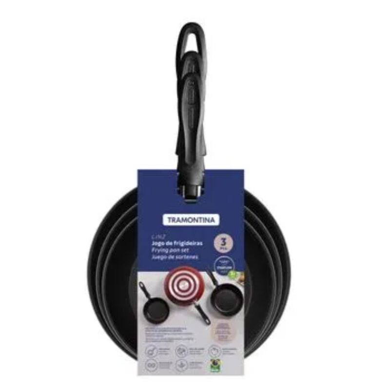 Juego de Sartenes Tramontina 20297509 Linz 3 Pi... image number null