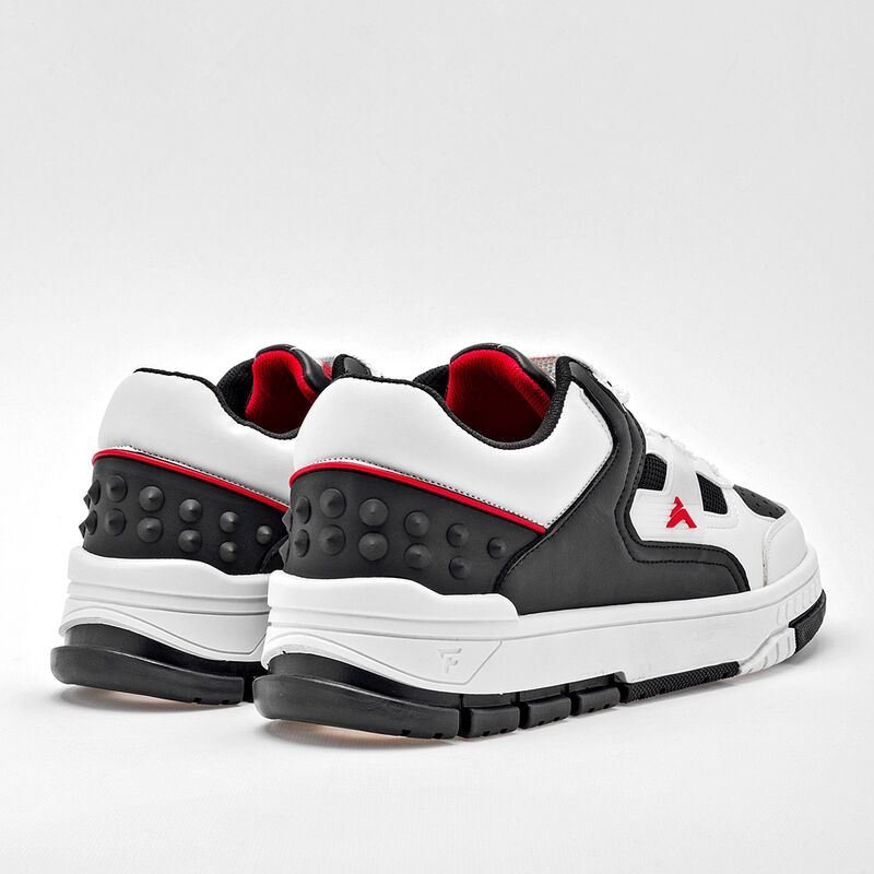 Clasben Tenis urbano para hombre blanco negro image number null