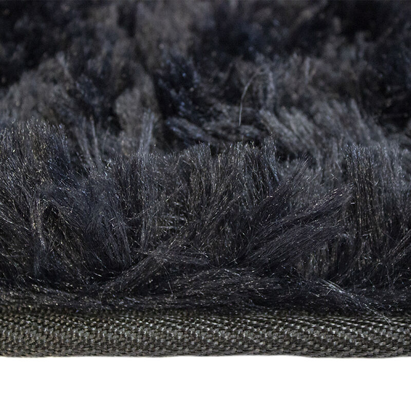 Tapete Decorativo 1.20 X 1.70 Negro 3 cm Mod Be... image number null