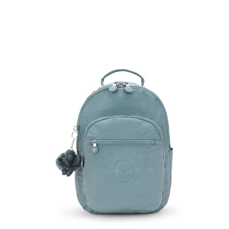 Mochila Kipling Seoul Peque&ntilde;a Con Funda Para Ta... image number null