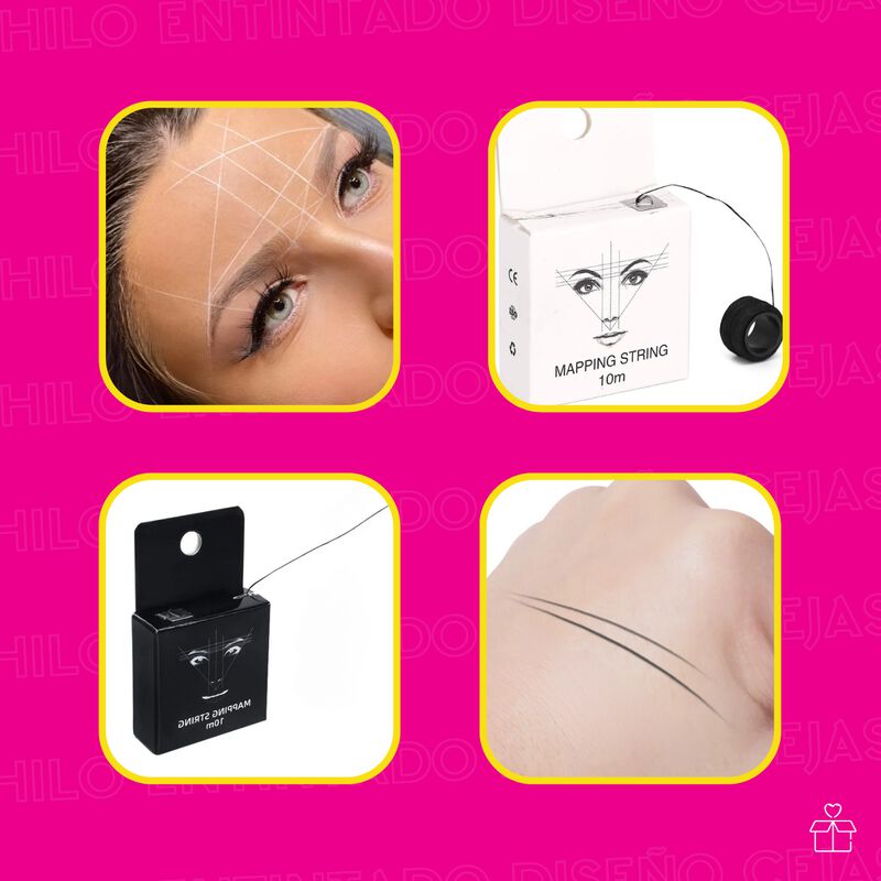 Hilo Entindado para Diseño de Cejas Microbladin... image number null