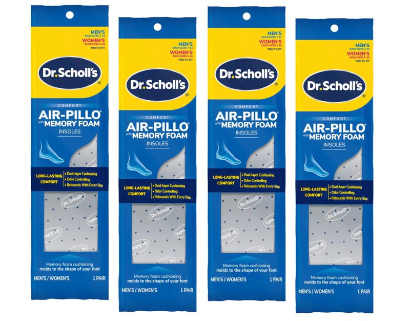 Plantillas Dr. Scholl's Air-pillo Con Espuma Vi... image number null