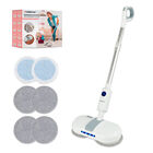 Trapeador Eléctrico Giratorio 200 RPM Mop Atomizador LUZ LED Redlemon Blanco 84438