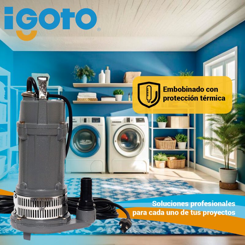Igoto Qdx1.5-17-0.37t Bomba Sumergible Agua 1/2... image number null