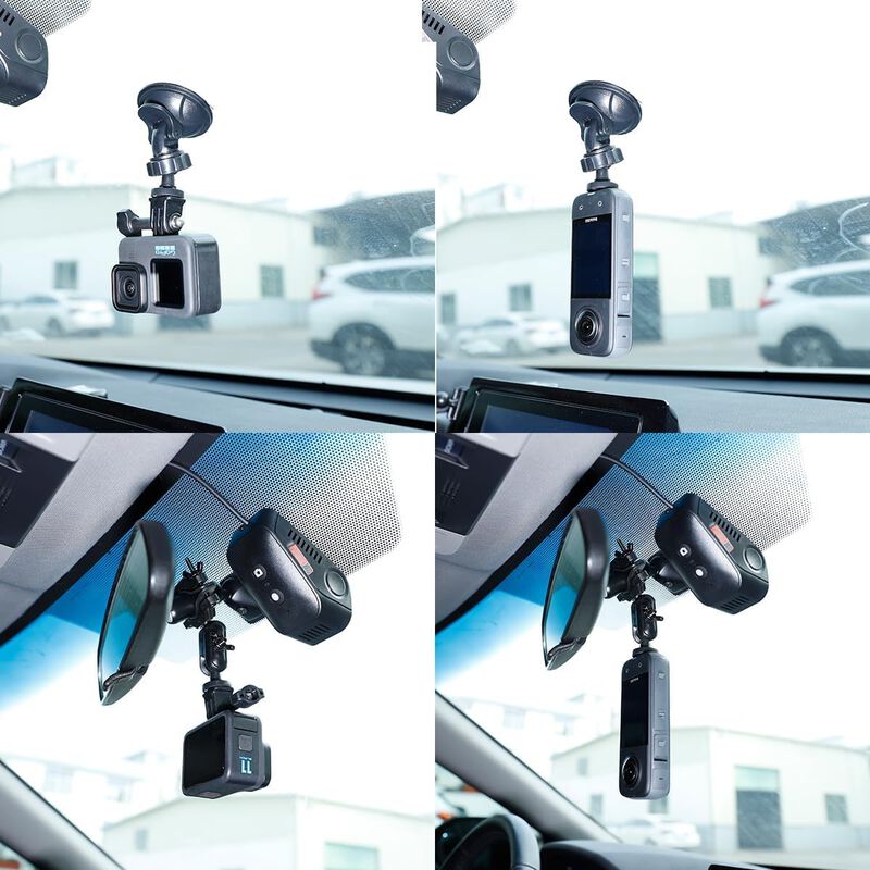 Soporte De Espejo Retrovisor Con Ventosa Para I... image number null