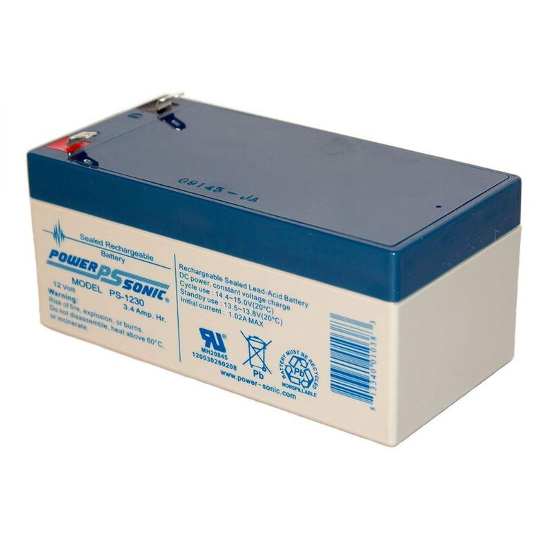 Power Sonic Ps-1230 12v 3.4ah F1 Agm Respaldo image number null