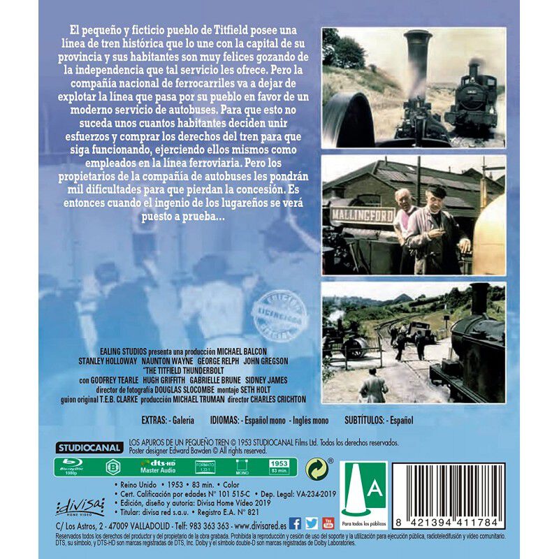 Los Apuros De Un Peque&ntilde;o Tren [Blu-ray] (1953) ... image number null