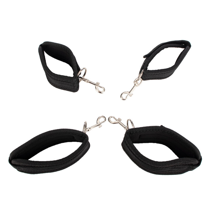 SET JUEGO DE RESTRICCIONES COLOR NEGRO TUTIFRUT... image number null