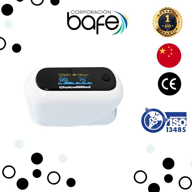 Ox&iacute;metro Digital de Pulso ChoiceMMed Adulto-Ped... image number null