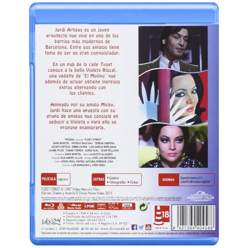 Calle Tuset (Blu-ray) image number null