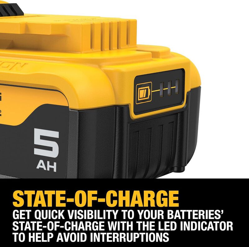 Bater&iacute;a Dewalt Dcb205 20v Max 5ah Litio Alto Re... image number null