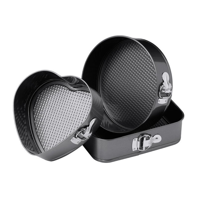 Juego de 3 Moldes Desmontables para Pasteles image number null