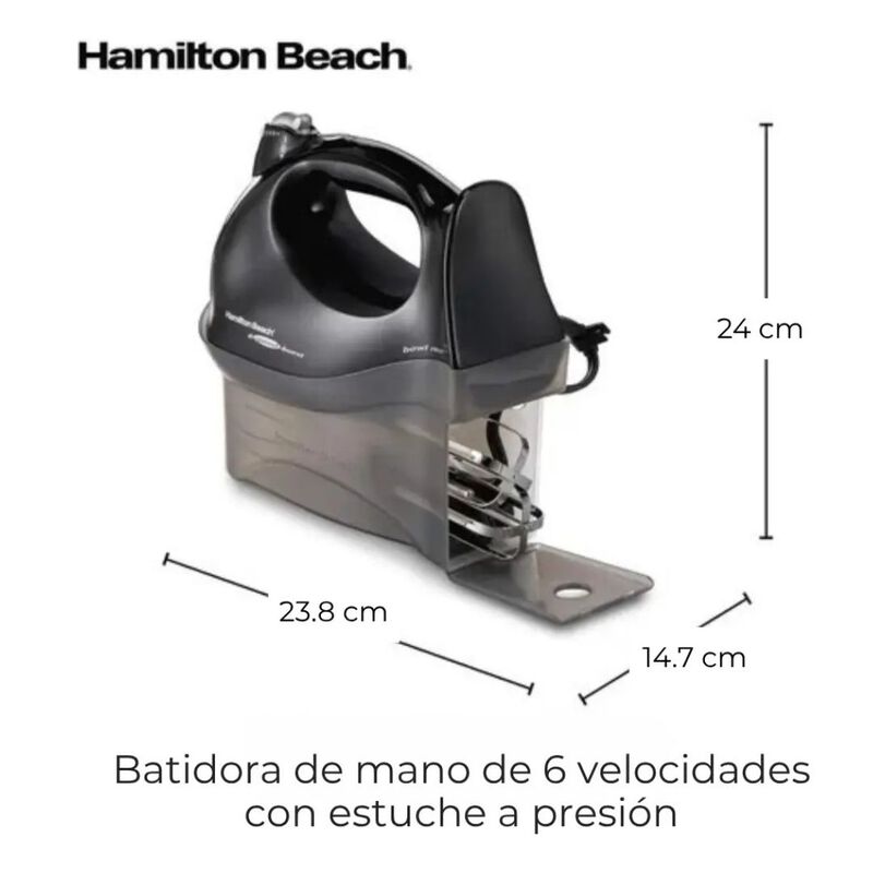 Batidora De Mano Hamilton Beach 6 Velocidades Q... image number null