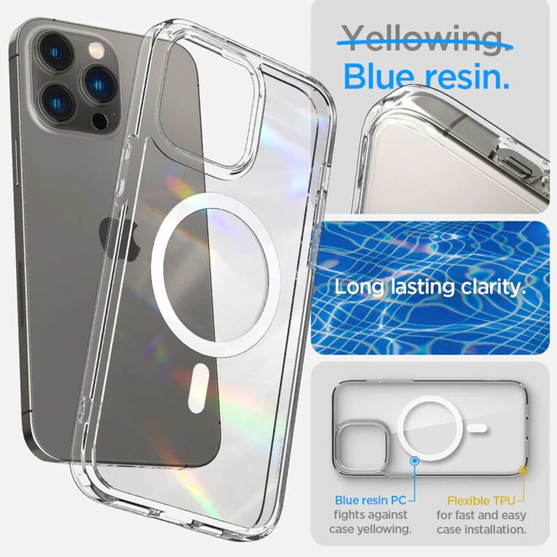 Funda Spigen Crystal Hybrid Mag Para Iphone 14 ... image number null