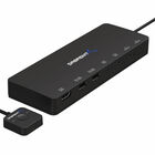 Conmutador KVM SABRENT USB-KCPD USB Tipo C de 2 Puertos con Opción de Suministro de Energía de 60 Vatios, Color Negro