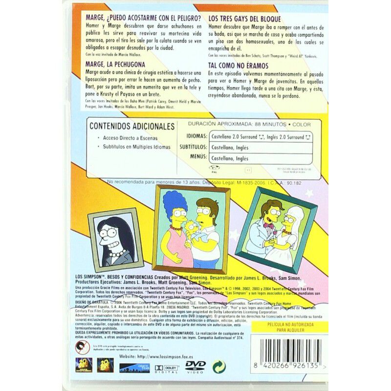 Los Simpson: Besos Y Confidencias image number null