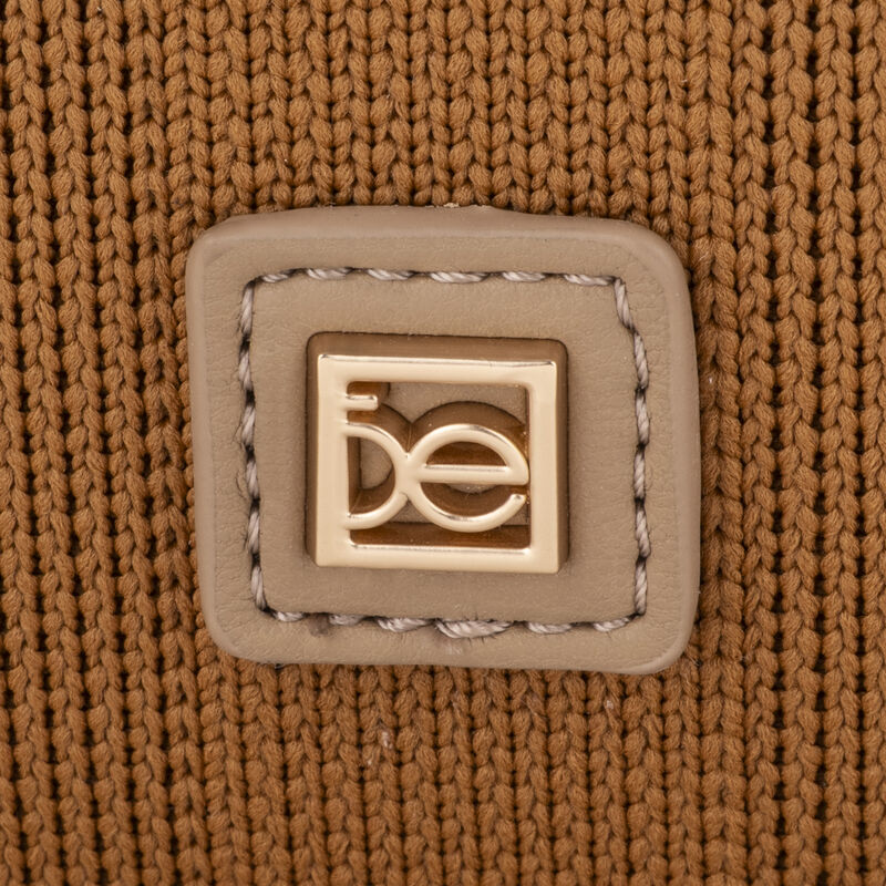 Bolsa Tote Textil Con Charm De Mini Bolsa Color... image number null