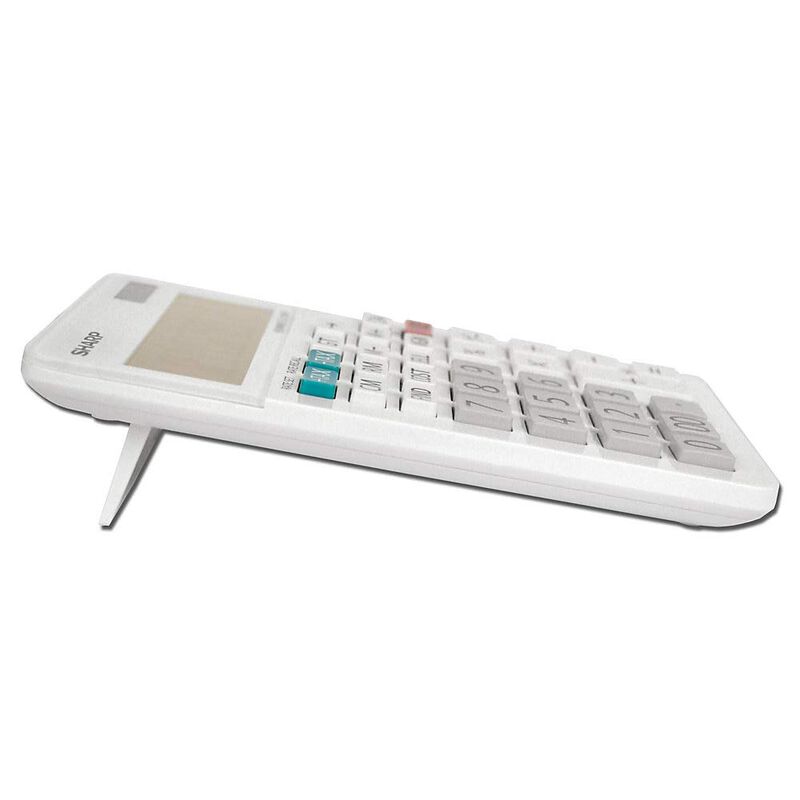 Calculadora Empresarial Sharp El-334wb White 4.... image number null