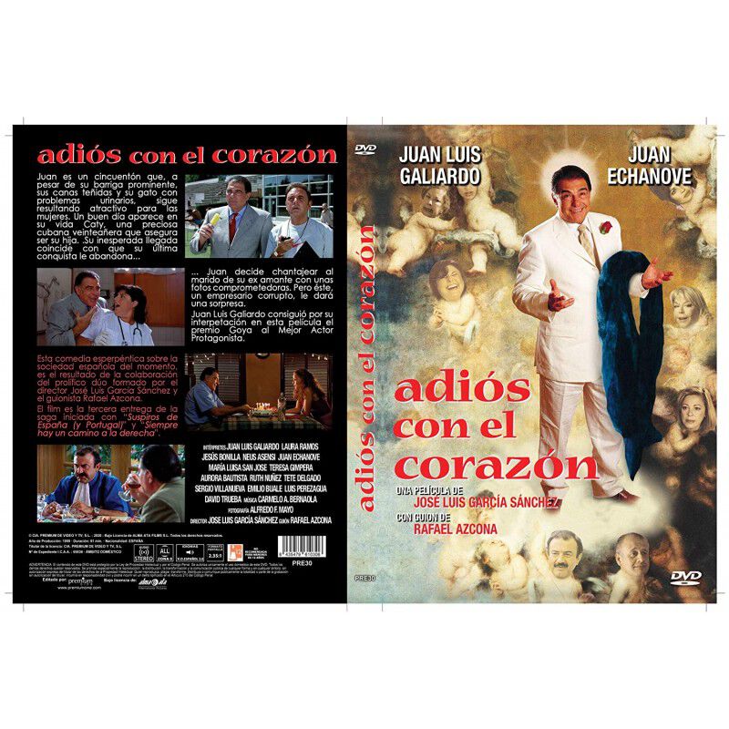 Adi&oacute;s Con El Coraz&oacute;n [dvd] (1999) image number null