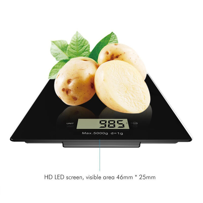 Bascula de Cocina Ommega Digital 5 Kg Negro image number null