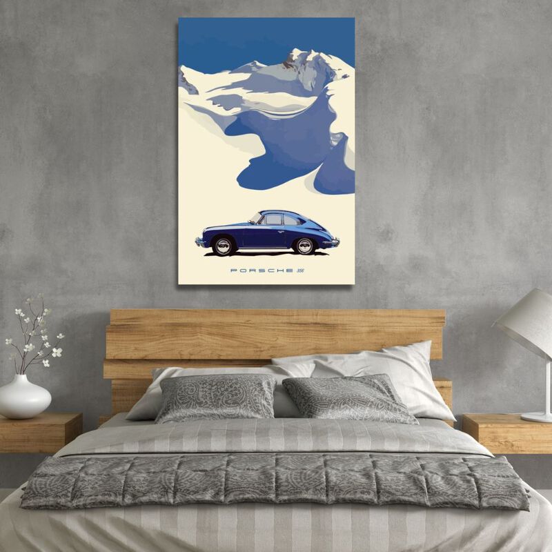 Cuadro Decorativo Impreso 90x122cm Porsche image number null