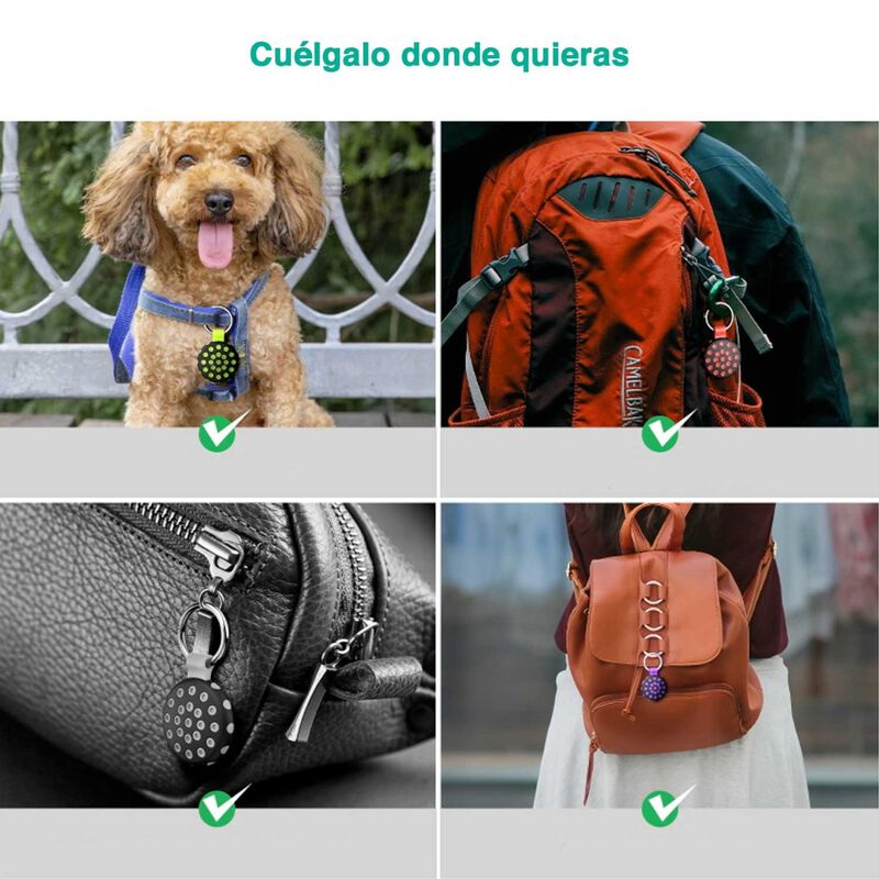 Funda Mybat Llavero Protector Para Airtag Paque... image number null