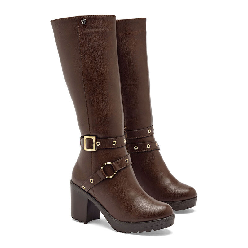 Iguana Bota Caf&eacute; Para Mujer 147114ce image number null