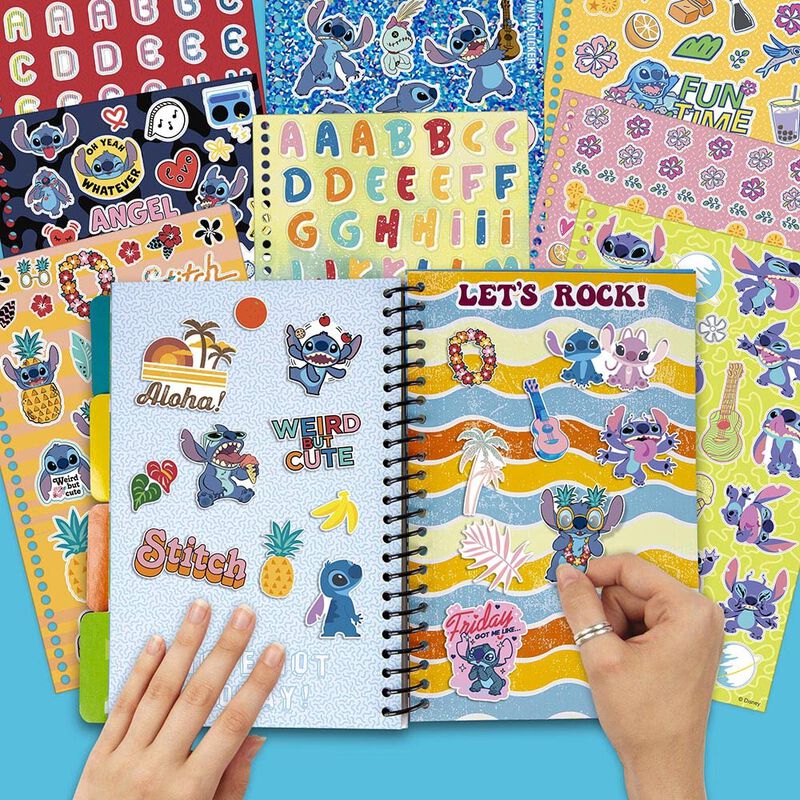 Libro De Pegatinas Fashion Angels Disney Stitch... image number null