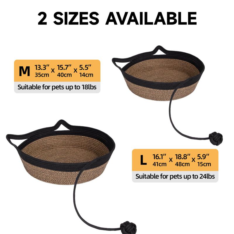 Cama Para Gato Weavelyrics 40 cm/48 cm, Cesta D... image number null