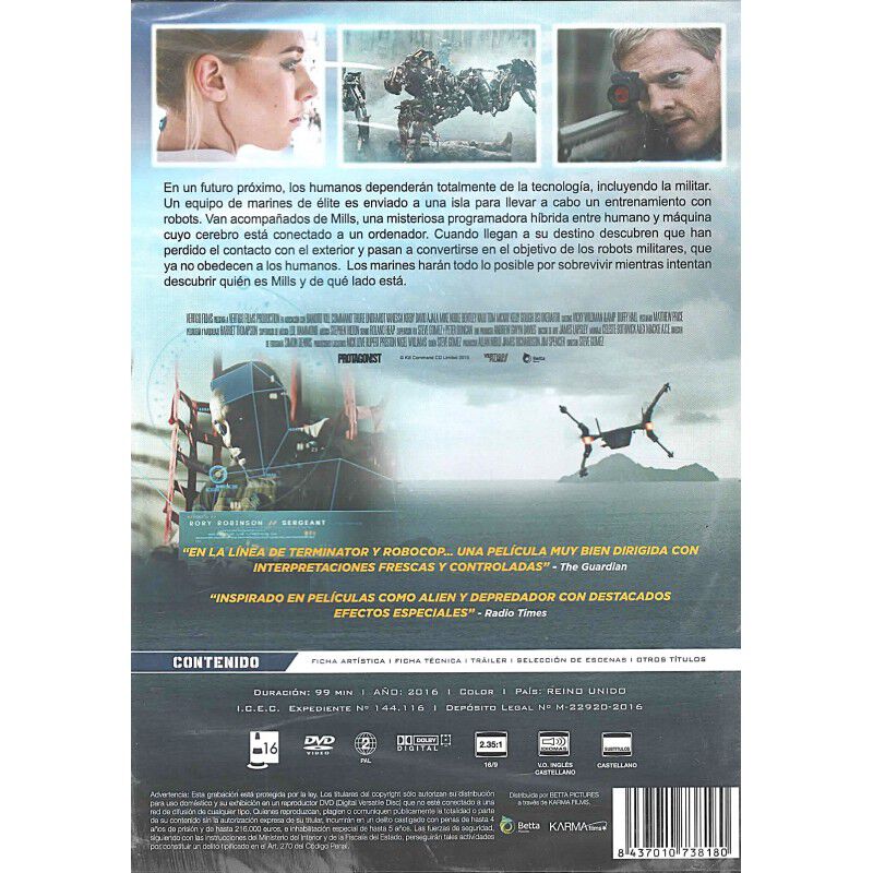 Kill Command [dvd] image number null