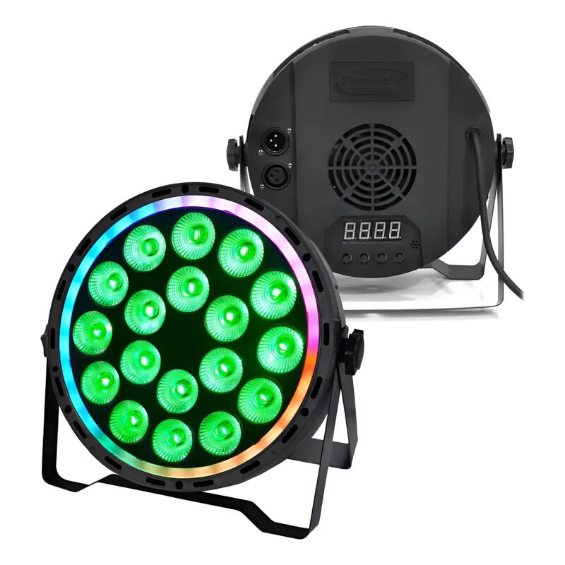 Ca&ntilde;on Par 18x10 Aro De Luz Led Showtime Rgb 4en... image number null
