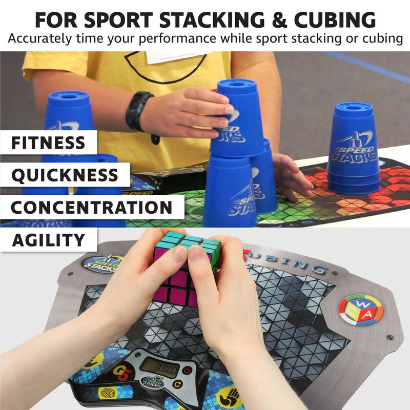 Cubos Deportivos Oficiales Timer Speed Stacks G... image number null