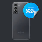 Galaxy S21 Reacondicionado 128Gb Gris + Reloj Gen&eacute;rico